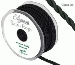 Satin Rope 5.5mm x 10m Black
